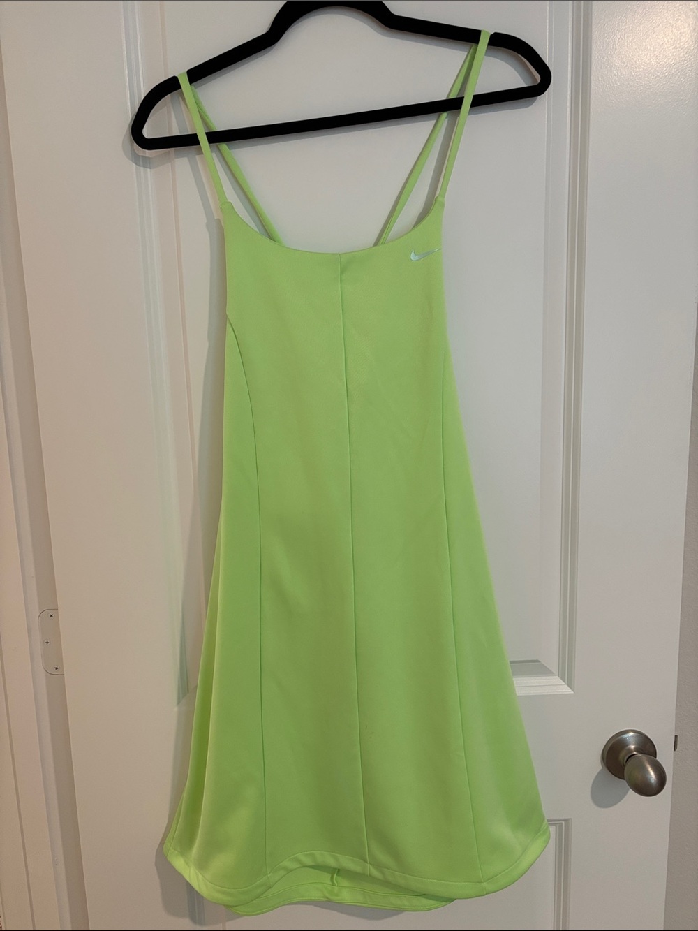 Nike Neon Lime Double-Strap Mini Dress